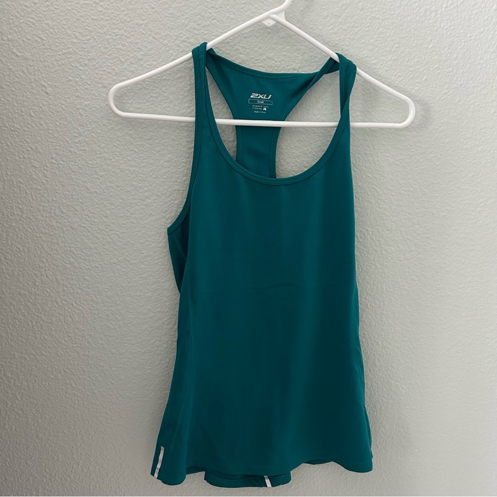 2xu Blue Workout Exercise Tank Top Small